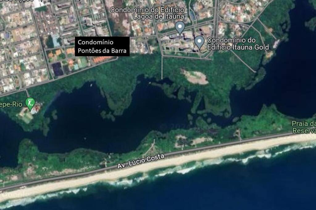 Pontoes Da Barra Com Acesso A Praia, Wifi E Ar Appartamento *